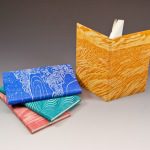 small paste cloth journal